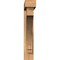 Ekena Millwork Imperial Block Smooth Bracket w/ Offset Brace, Western Red Cedar, 5 1/2"W x 32"D x 32"H BKT0604X32X32IMP05SWR - alternate 2